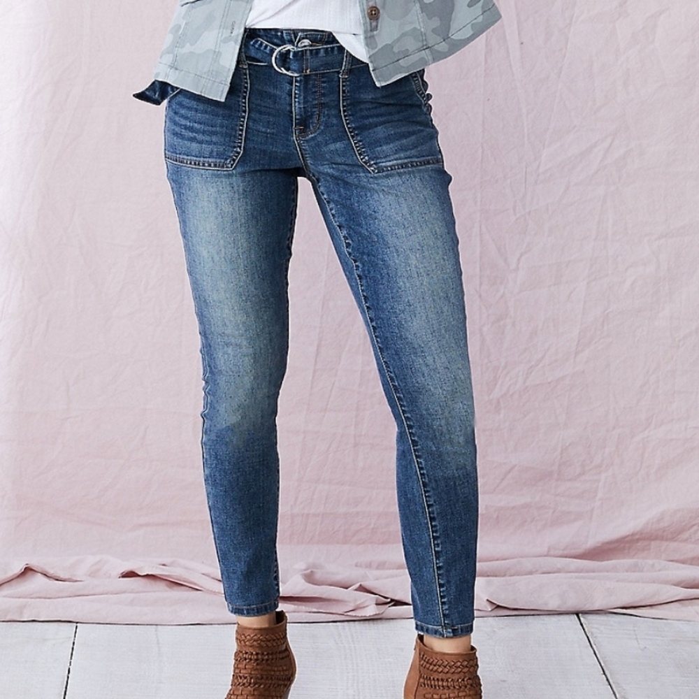 Maurices Blue Denim Jeggings